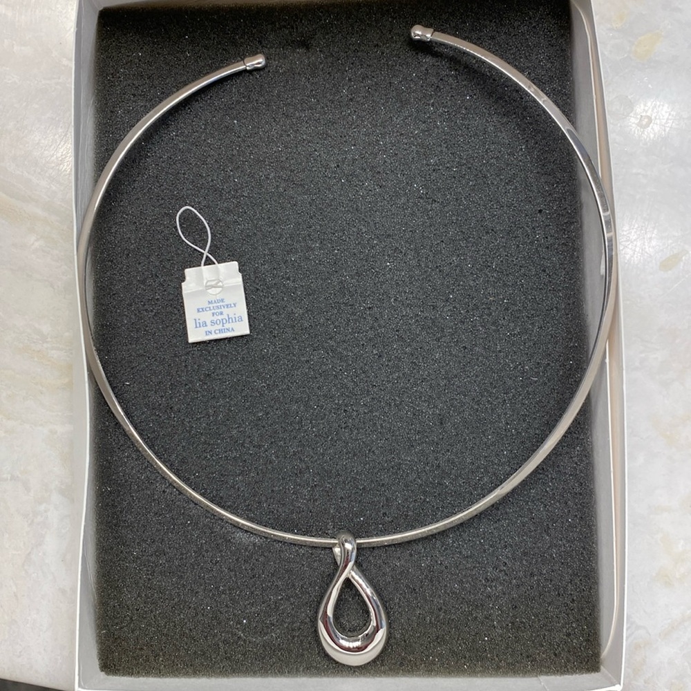 Lia Sophia necklace with removable charm!